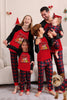 Load image into Gallery viewer, Red Bear Red Dear Merry Christmas Family Pajama Set