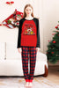 Load image into Gallery viewer, Red Bear Red Dear Merry Christmas Family Pajama Set