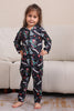 Load image into Gallery viewer, Christmas Navy Family Matching Hooded Pajamas