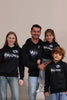 Load image into Gallery viewer, Family Set Black Long Sleeve Sweatshirt