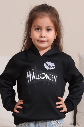 Black Halloween Family Costume Hooded Sweatshirt