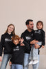 Load image into Gallery viewer, Black Halloween Family Costume Hooded Sweatshirt