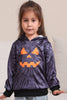 Load image into Gallery viewer, Grey Halloween Pumpkin Pattern Family Costume Hooded Top