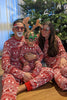 Load image into Gallery viewer, Red Christmas Pattern Printed Family Matching Pajama Sets