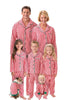 Load image into Gallery viewer, Red Stripes Printed Notched Lapel Family Pajama Sets