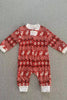 Load image into Gallery viewer, Red Snowflake Printed Christmas Flamily Matching Pajama Sets