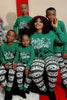 Load image into Gallery viewer, Dark Green Merry Christmas Printed Family Pajama Sets