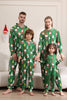 Load image into Gallery viewer, Green Christmas Pajamas for Family Matching Christmas for Women Men Hooded One Piece Pjs Holiday Sleepwear