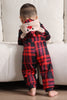 Load image into Gallery viewer, Red Merry Christmas Pajamas for Family Hooded One Piece Pjs Holiday Pajamas Set