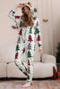 Load image into Gallery viewer, Family Christmas Pajamas Parent-child Clothes Cute Christmas Tree Hooded Jumpsuit Christmas Family Set