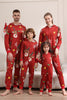 Load image into Gallery viewer, Matching Onesie for Women Men Family Hooded Red Pajamas One Piece Christmas Pajamas Set