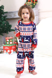 Red Winter Print Family Christmas Pajamas