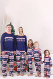 Red Winter Print Family Christmas Pajamas