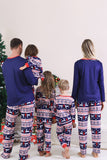 Red Winter Print Family Christmas Pajamas