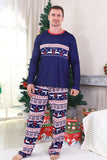 Red Winter Print Family Christmas Pajamas