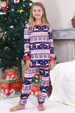Red Winter Print Family Christmas Pajamas