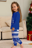 Red Print Tree Long Sleeve Christmas Family Matching Pajamas