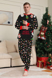 Christmas Cozy Red Print Family Matching Pajamas Set