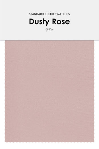 New Dress Chiffon Fabric Color Swatches