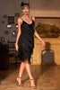 Load image into Gallery viewer, Red Roaring 20s Gatsby Fringed Flapper Dress