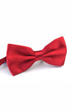 Yellow Satin Bow Ties Formal Tuxedo Bowtie