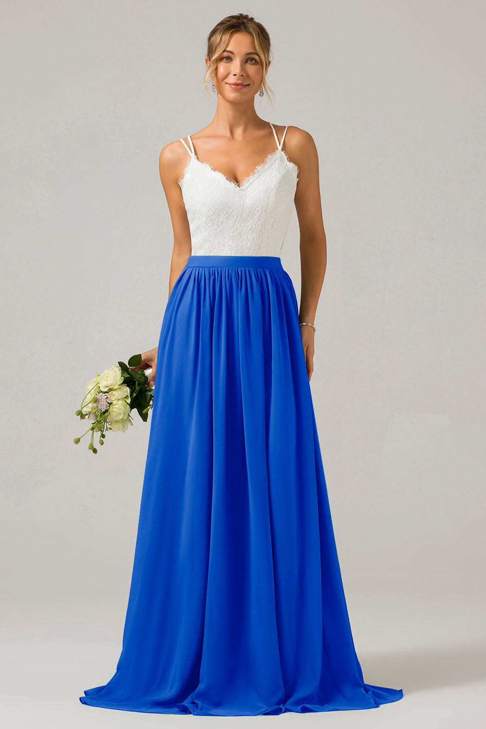 navy blue boho bridesmaid dress BB Faithe in Navy Blue Halter Floor length Boho Bridesmaid Maxi dress Wedding Prom dress