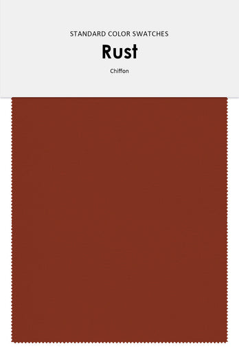 New Dress Chiffon Fabric Color Swatches