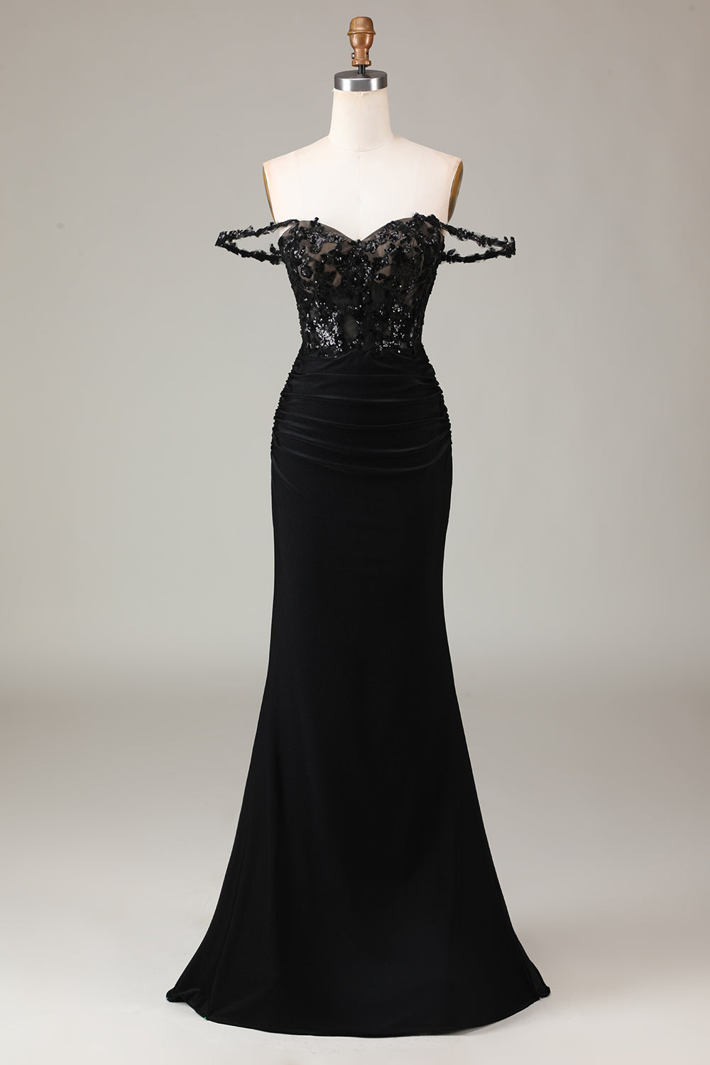Zapaka Women Black Glitter Depp V-Neck Mermaid Prom Dress with Feathers ZAPAKA UK Zapaka Women Black Glitter Depp V-Neck Mermaid Prom Dress with Feathers ZAPAKA UK