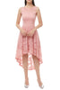 Load image into Gallery viewer, Pink High-low Lace Dress