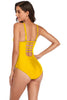 Load image into Gallery viewer, Open Back Solid Color One-Piece Swimwear
