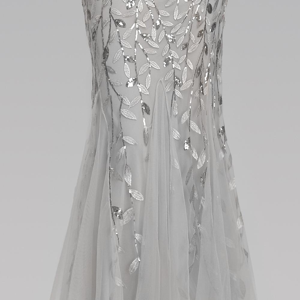 Load image into Gallery viewer, Mermaid Short Sleeves Prom Dress