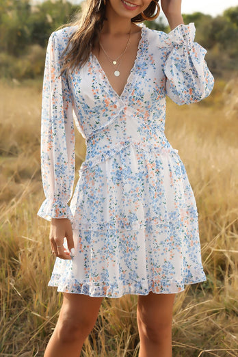 Ruffles Boho Dress