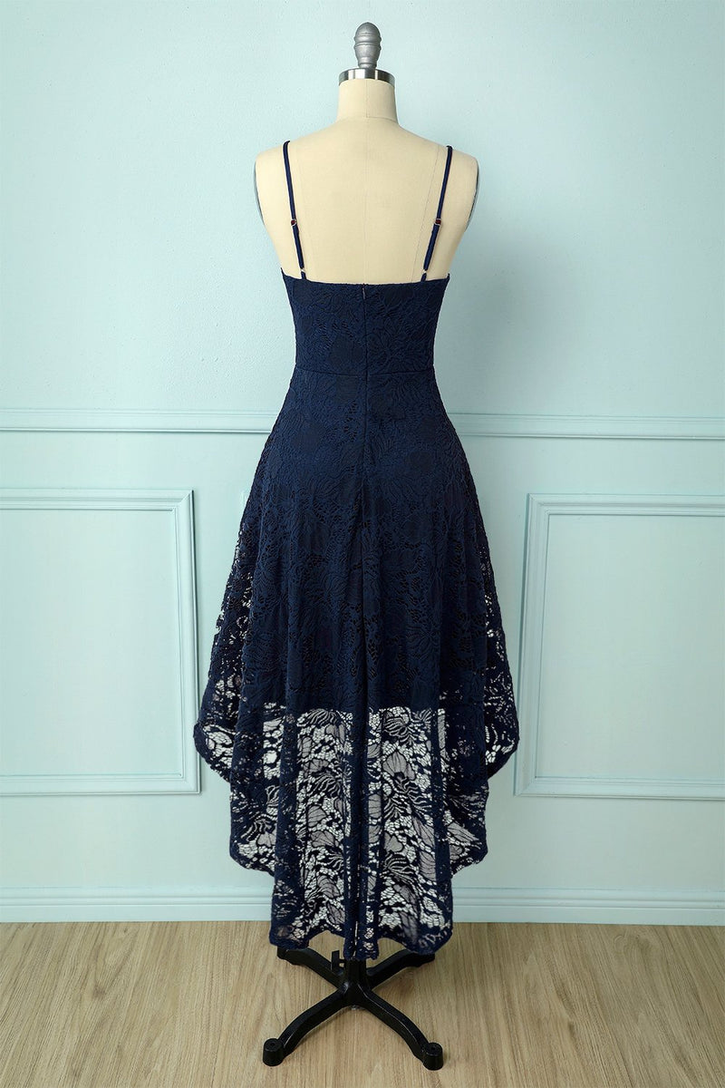 Load image into Gallery viewer, Straps Navy Lace