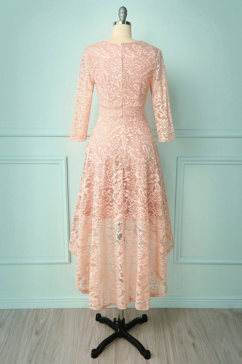 Load image into Gallery viewer, Blush High Low Lace