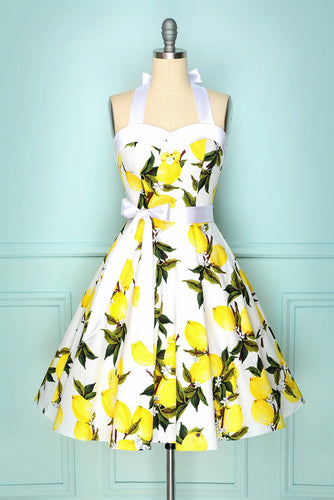Halter Lemon Dress