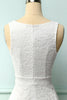 Load image into Gallery viewer, White V-Neck Lace Dress