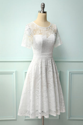 Burgundy Bridesmaid Plus Size Lace Dress