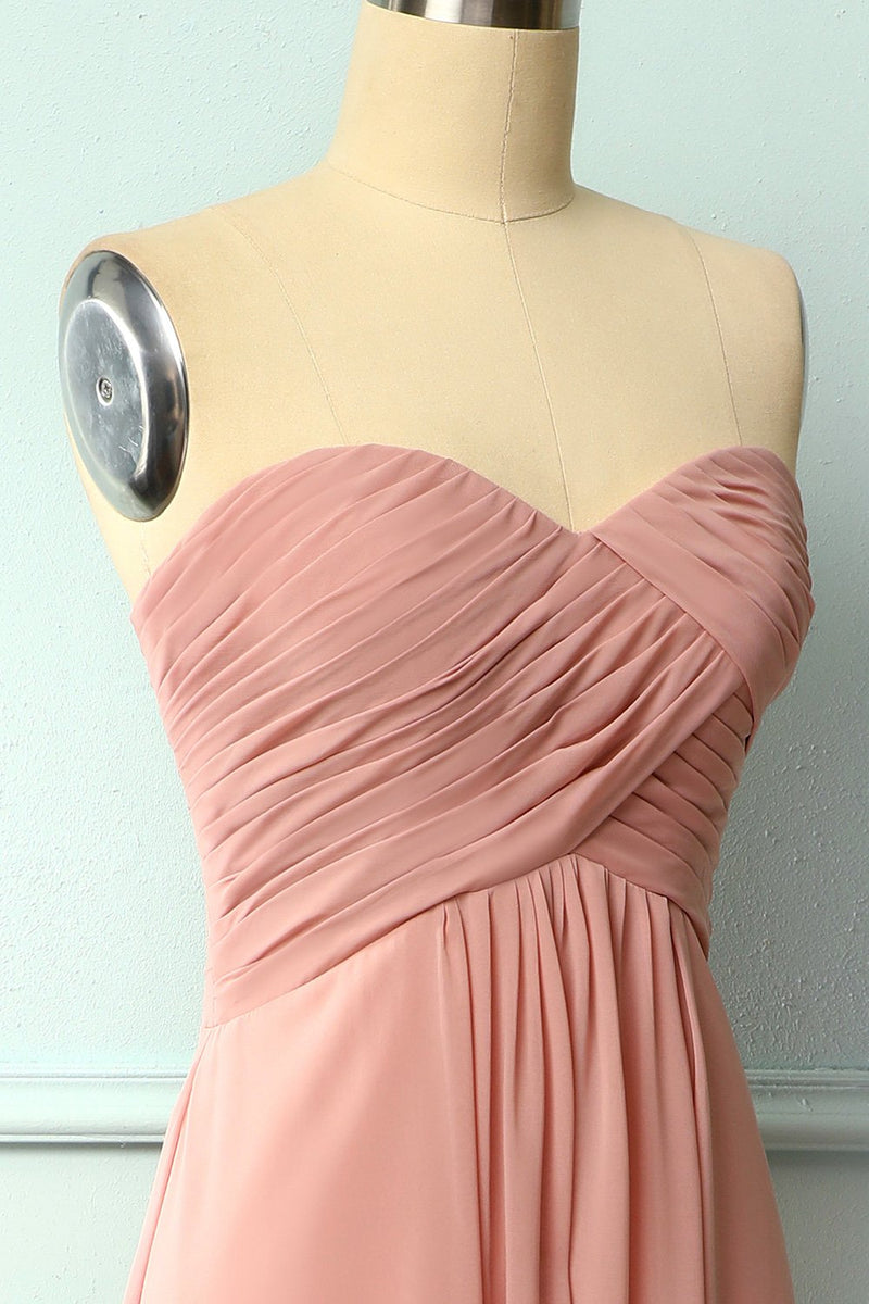 Load image into Gallery viewer, Ruffle Strapless Dress