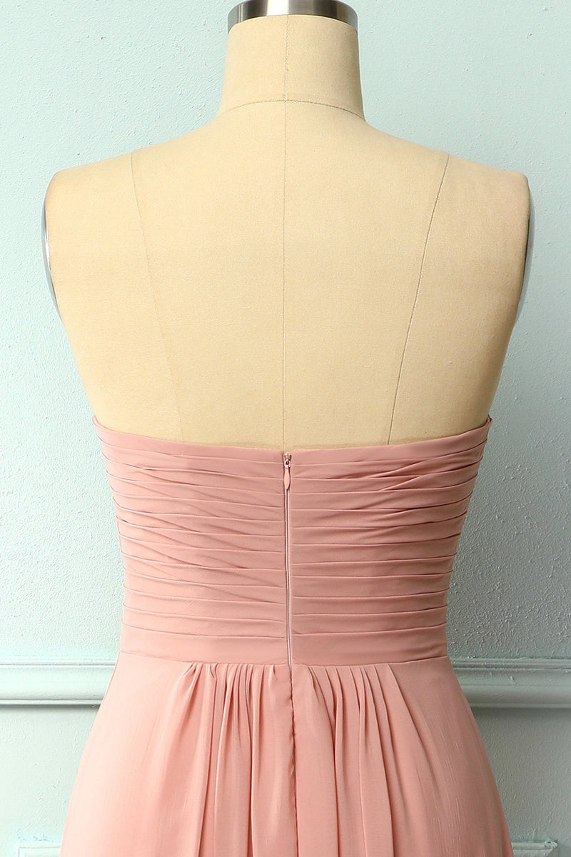 Load image into Gallery viewer, Ruffle Strapless Dress