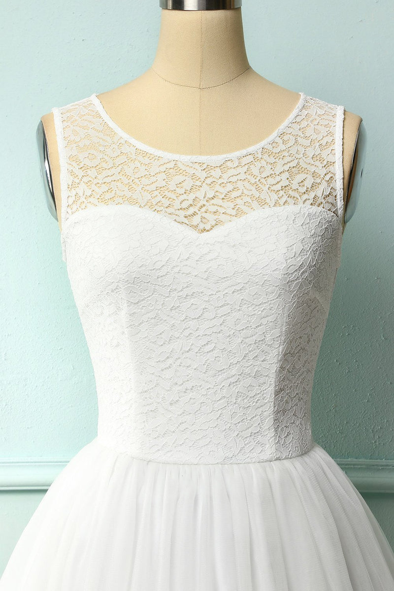 Load image into Gallery viewer, White Lace Homecoming