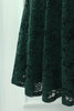 Load image into Gallery viewer, Dark Green V Neck Midi Lace