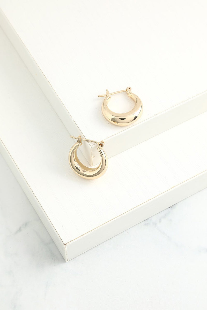 Load image into Gallery viewer, Simple Circle Earrings
