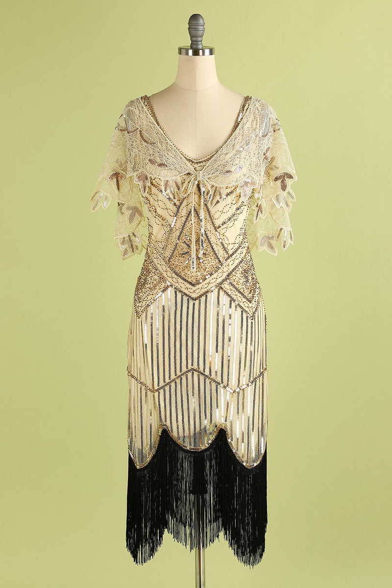 Load image into Gallery viewer, 1920s Sequin Women Cape