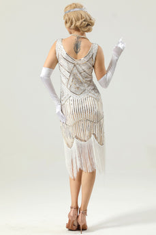 1920 Retro Sequin Fringe Dress