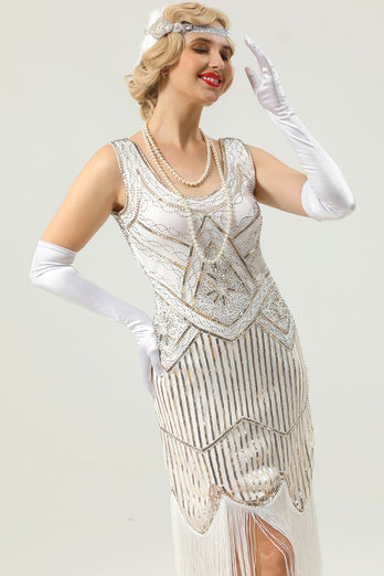 1920 Retro Sequin Fringe Dress