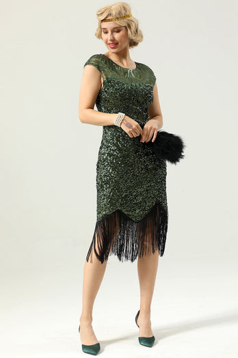 Sequins 1920s Fringe Dress