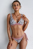 Load image into Gallery viewer, Polka Dot Tie Knot Swimwear Two Piece Set