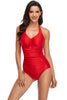 Load image into Gallery viewer, Solid Color One-Piece Swimwear