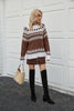 Load image into Gallery viewer, Brown Winter Sweater