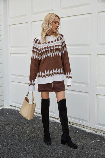 Brown Winter Sweater
